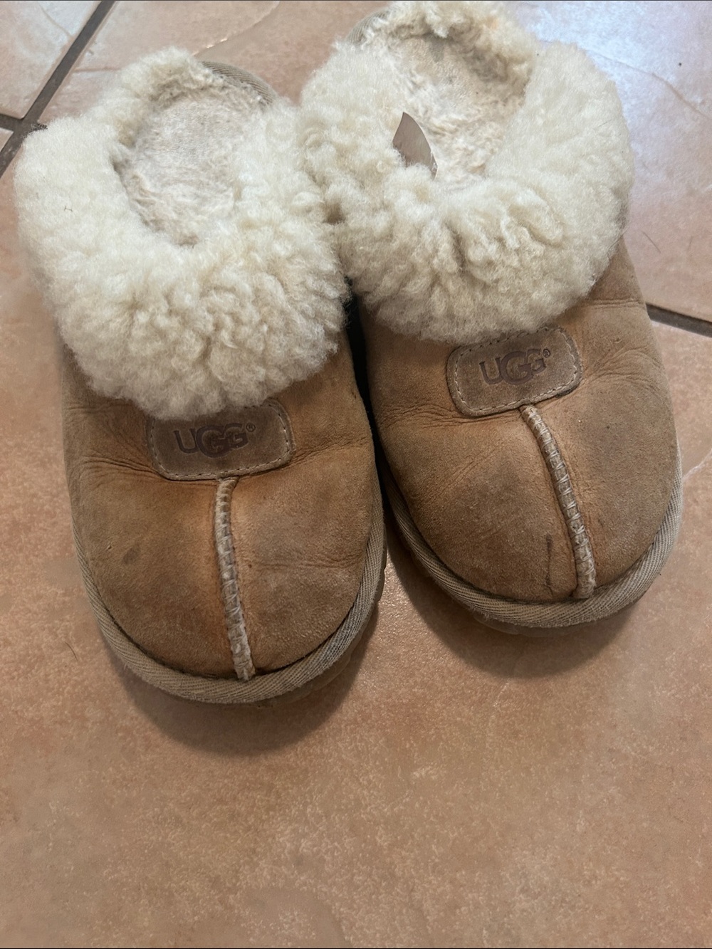 Ugg slippers well loved size 7